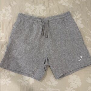Gray Gym Shark Shorts for Men